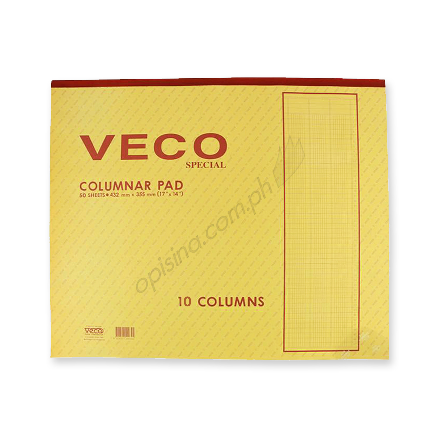 COLUMNAR PAD (14X17) 10 COL.